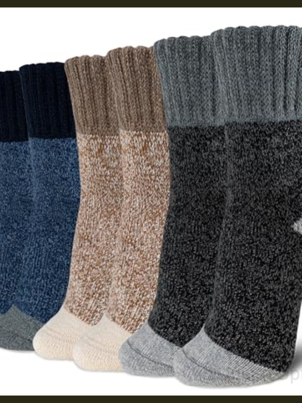 Merino Wool Socks Women Thermal Warm Cushioned Boot Hiking
